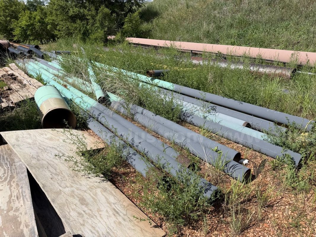 Pipe, Pipe Spools and MRO, 2in to 24in D, Unused, Approx Qty 98