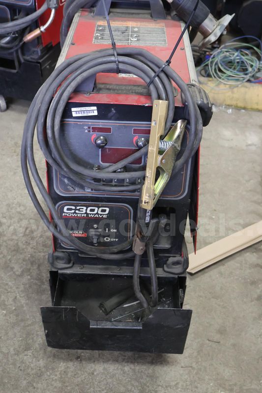 Lincoln C300 Power Wave Welder
