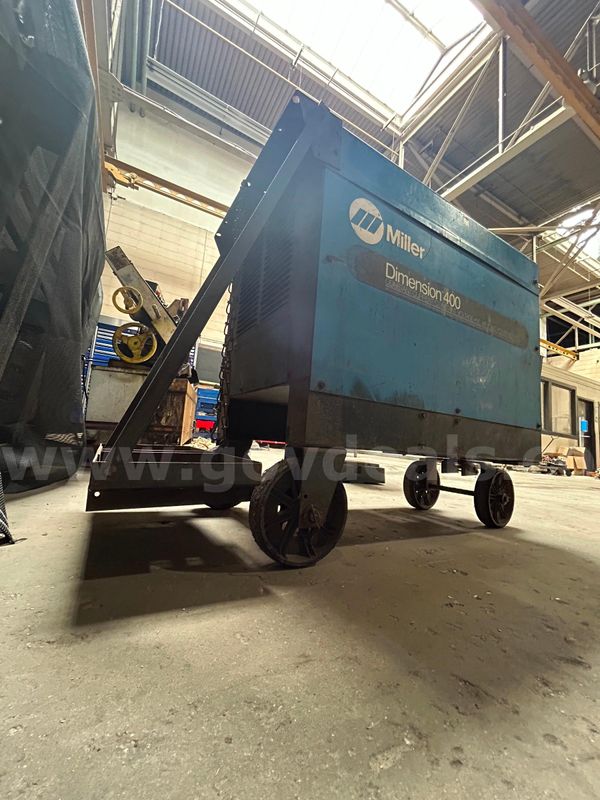 Blue Miller Dimension 400 Welding Machine
