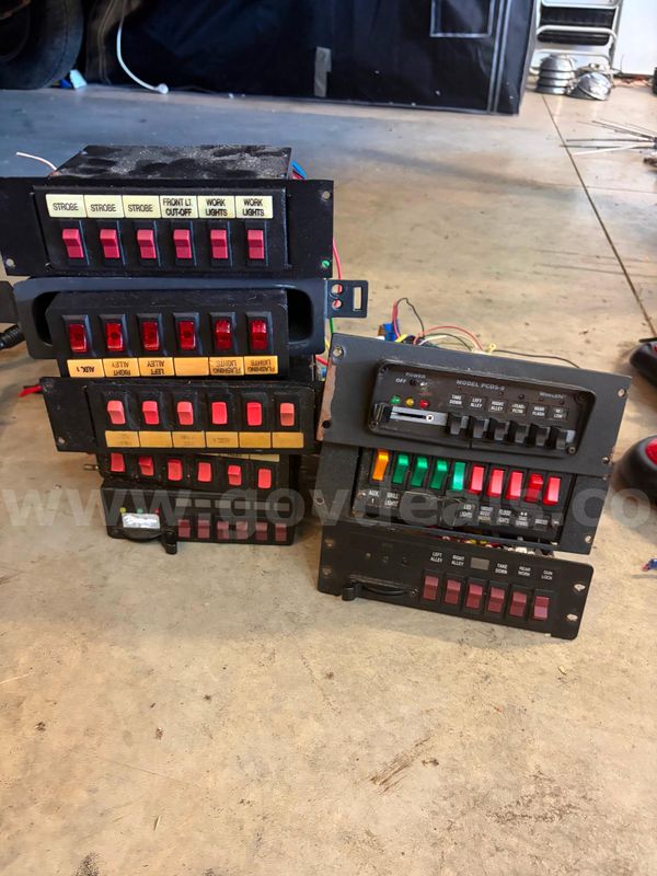 Switch boxes for Emergency lights
