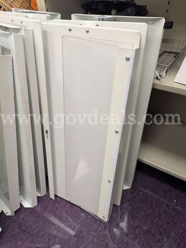 25 Metal shelves (6 with acrylic holders attached, 19 without)