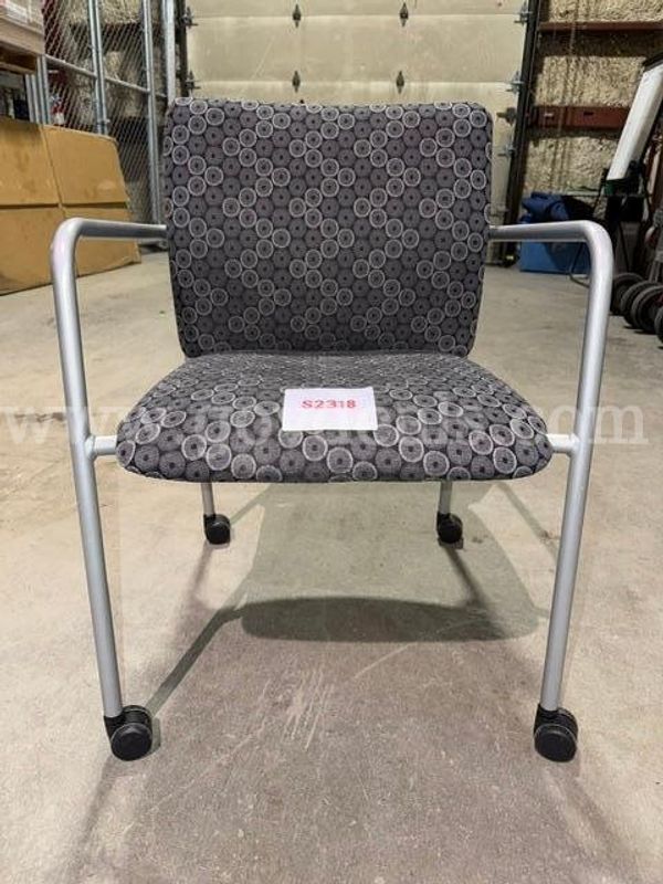 Waiting Room Chair on Wheels