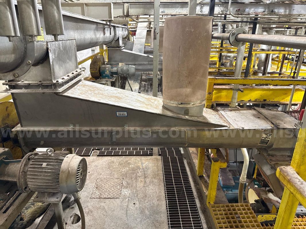 Twin Screw Feeder Conveyor