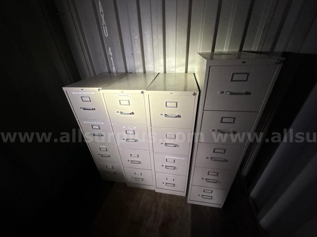 Qty. 4 File cabinets