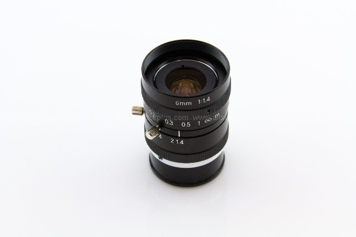 14pcs of Lens - 1/2" FA 6mm F1.4, Manual, Lock screws