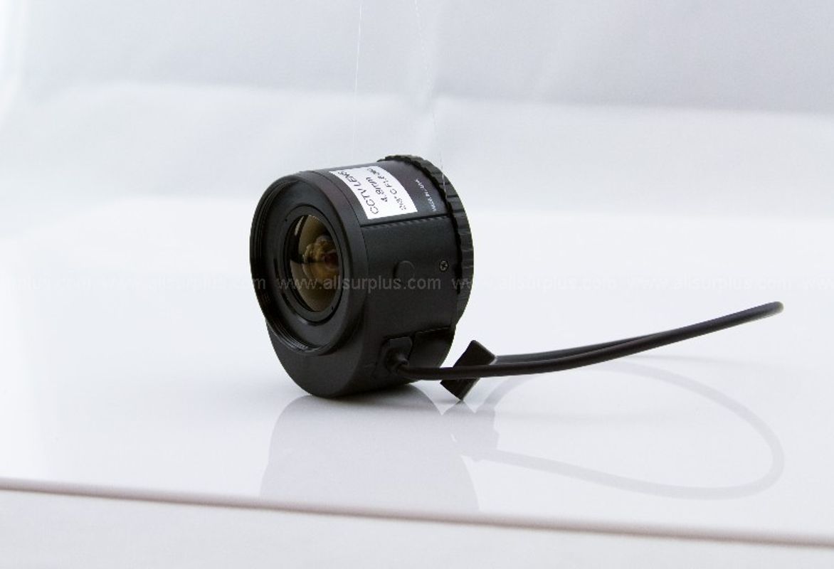 4pcs of Lens - 2/3" Fixed Focal Length, DC Iris, 4.8mm F1.9 C-Mount