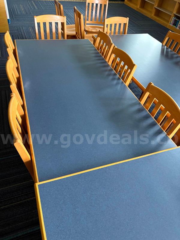Set of 8 Wood Tables
