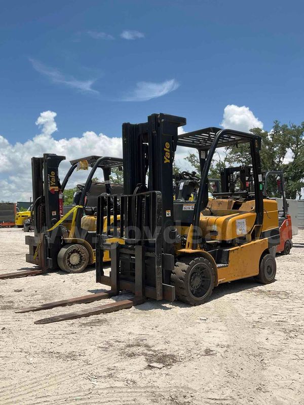 Yale Forklift Model Glc080vxngse088; Lp Powered