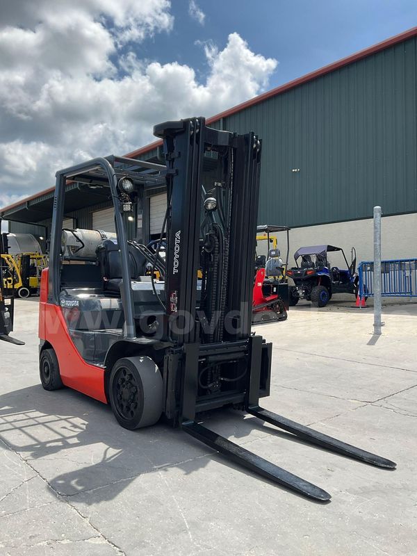 Toyota Forklift Lp Powered, Max Capacity 5000lbs