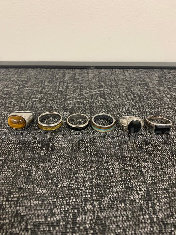 Variety of Men's Rings Set #1