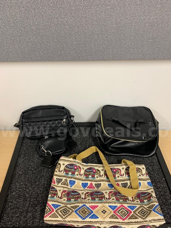 Variety of Handbags and a Make-up bag