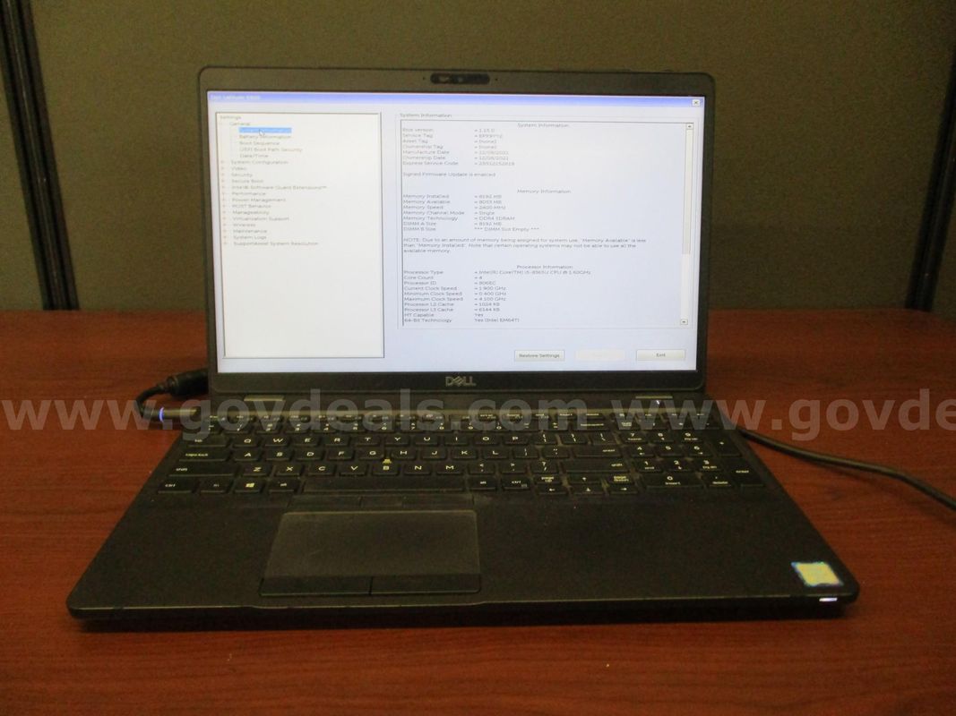 Dell Latitude Laptop - A7