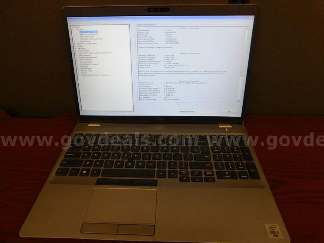 Dell Precision Laptop - A7