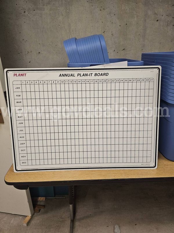 "Plan It" White Board