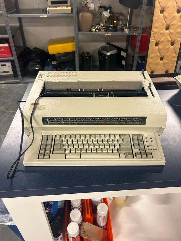 Typewriter With Protective Bag