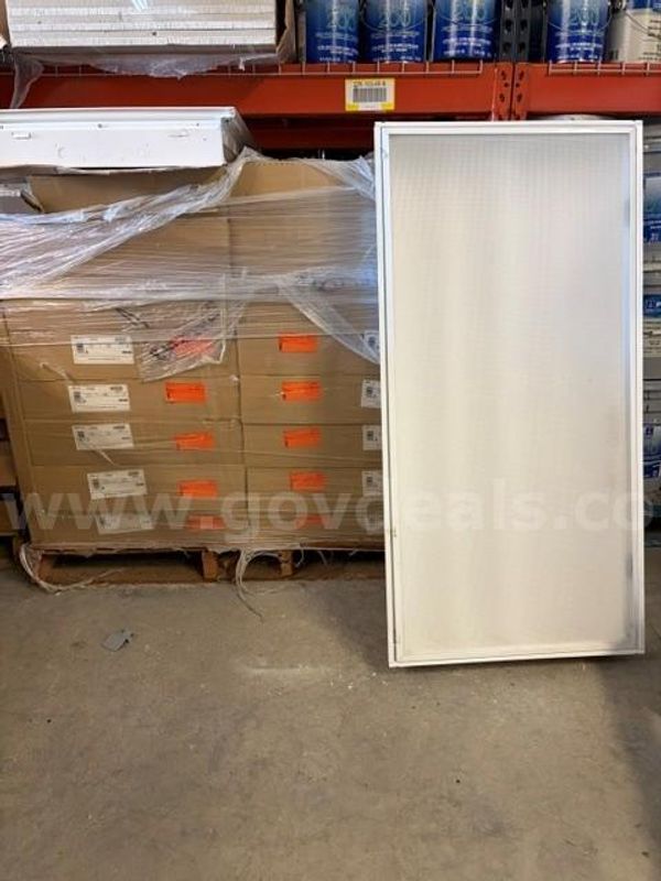 Pallet of new 2’ X 4’ troffer lights