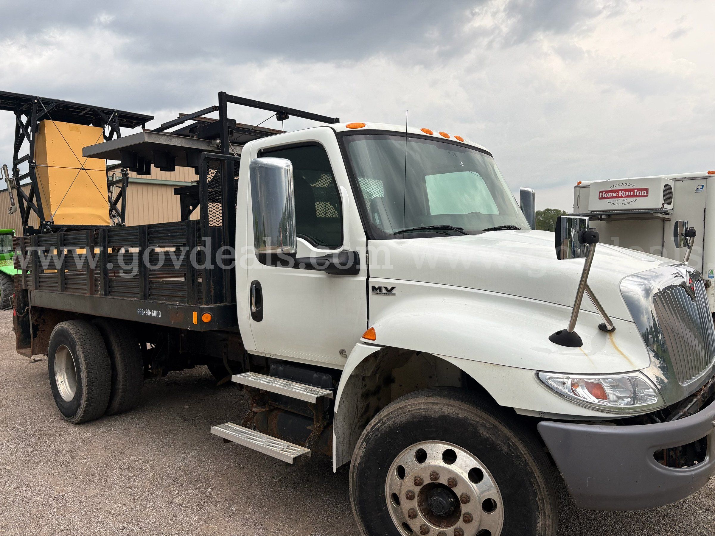 2019 International MV Attenuator Truck
