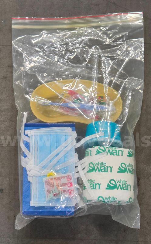 Pallet of Patient Comfort Kits / Hygiene Supplies - Approximately 140