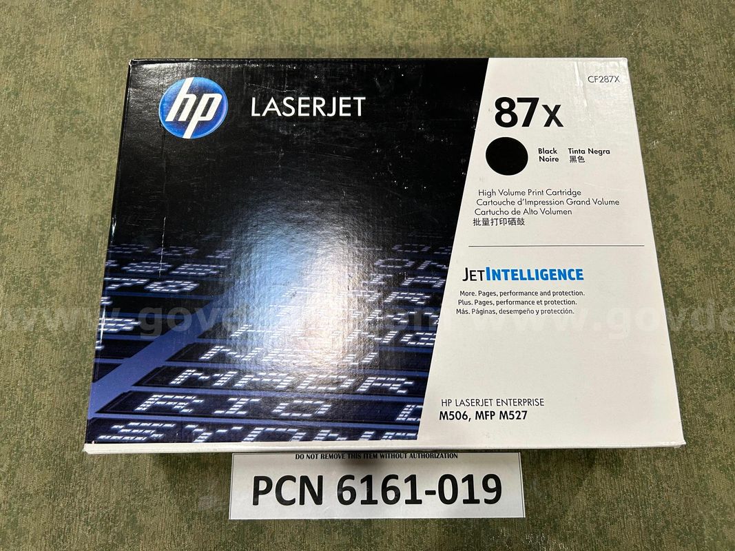 Toner, HP LaserJet, 87X, Black, CF287X