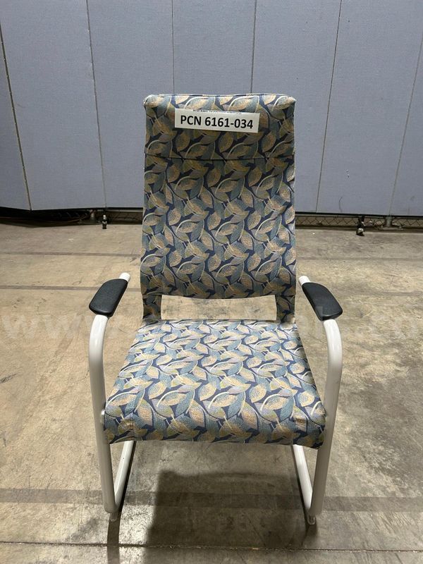 Chair, Guest, Blue Brown, Green, With Wheels