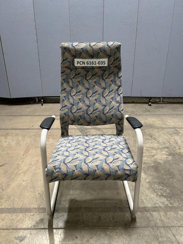 Chair, Guest, Blue Brown, Green, With Wheels