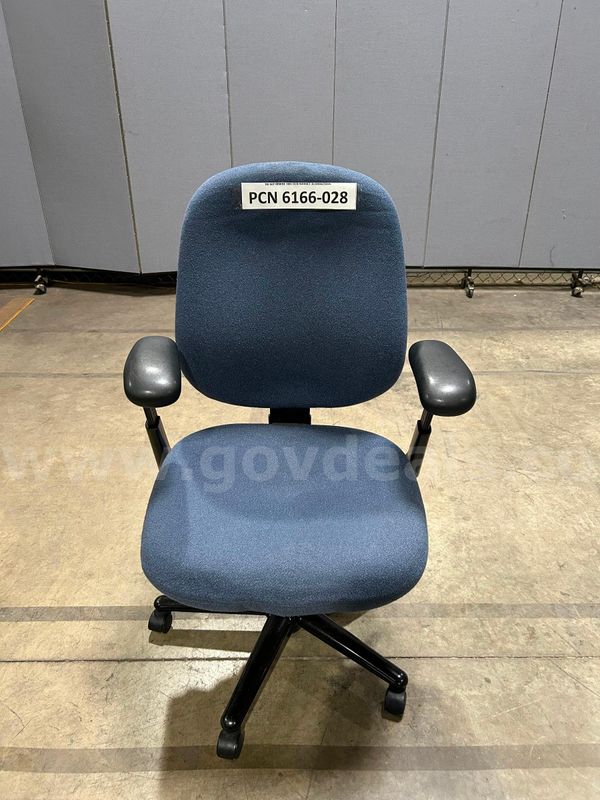 Chair, Computer, Blue