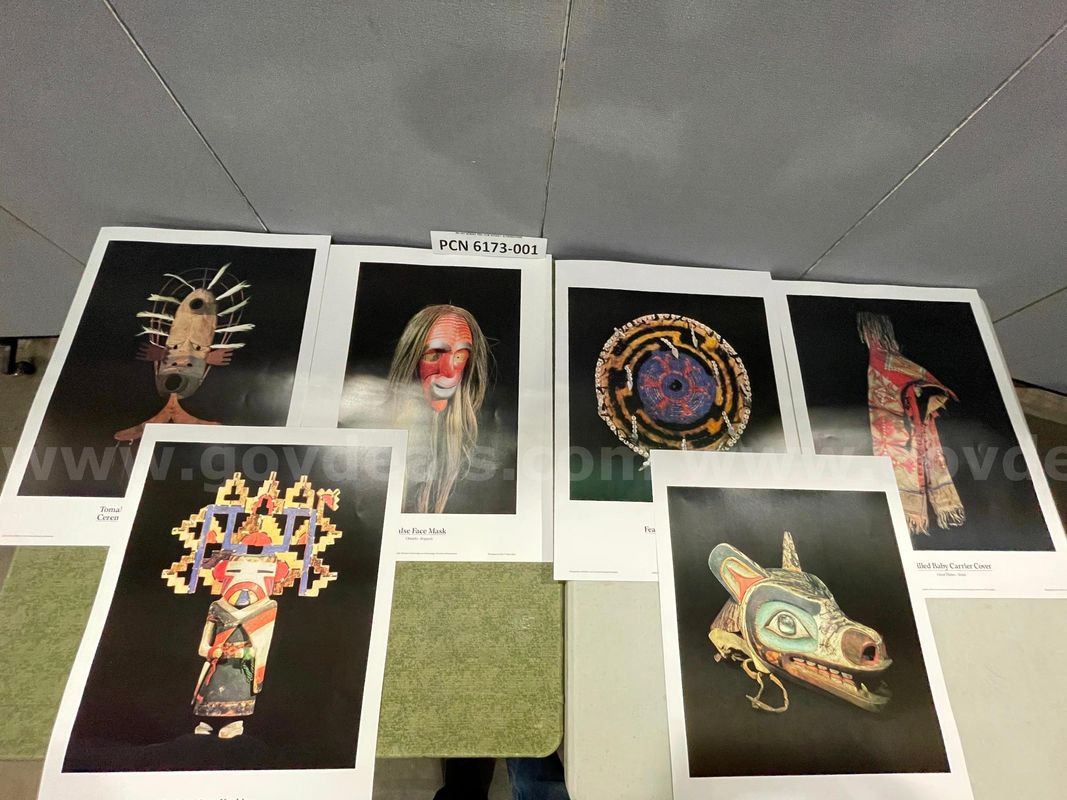 Posters/Pictures, collection of univ of museum of archeology, Qty: 6