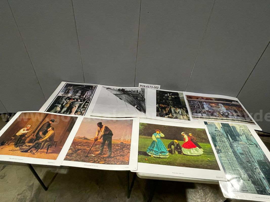 Posters/Pictures, Laminated, Assorted, Qty: 8