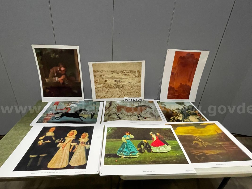 Posters/Pictures, Laminated, Assorted, Qty: 9
