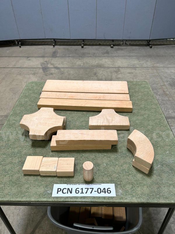 Building Blocks, Children/Classroom, Assorted Sizes/Shapes, Wood
