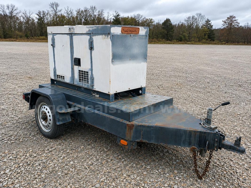 Whisperwatt Diesel Mobile Standby MQ Power Corp / Multiquip ONLY 604 Hours