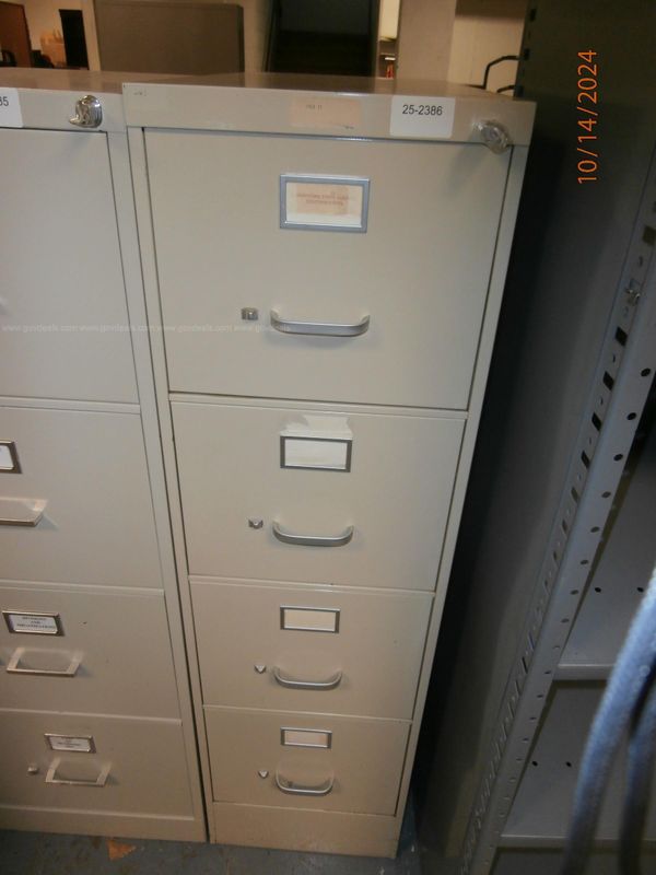 4 drawer letter file cabinet