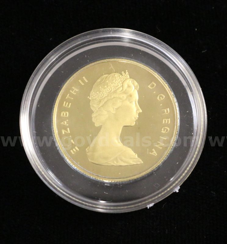 1979 Canada $100 International Year of The Child 1/2 Oz. Gold Coin, 16.9 Grams