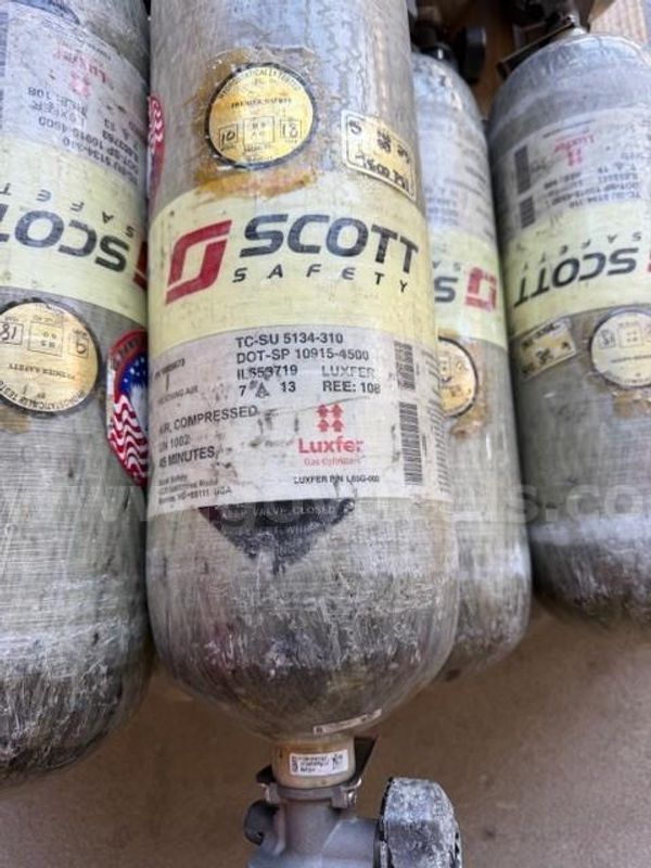 SCBA cylinder Lot