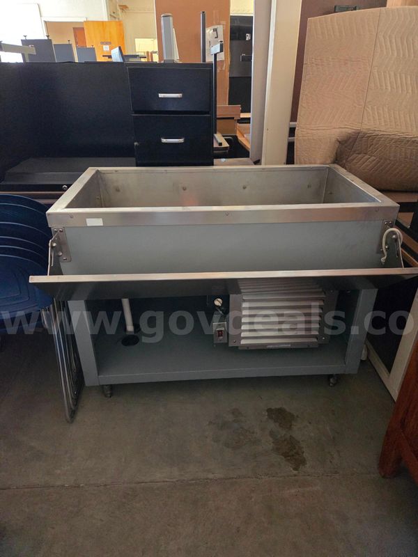 4-Bay Commercial Steam Table