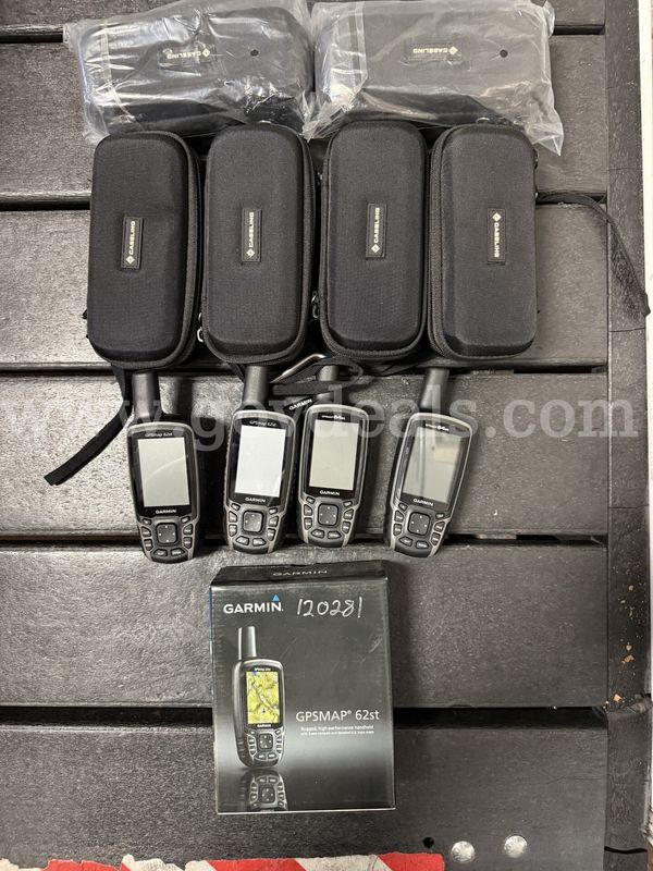 Garmin 62st handheld GPS - 4 units