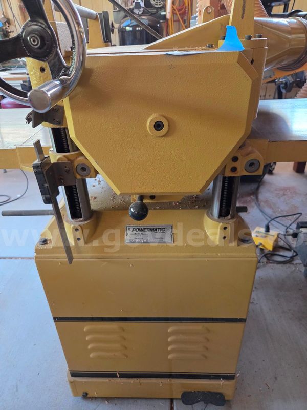 Used Powermatic Planer