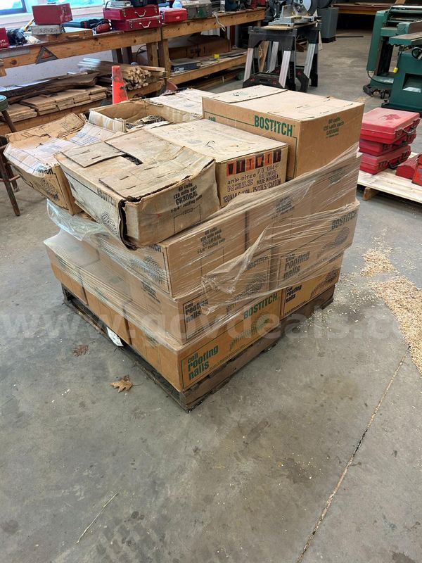 Pallet of Coil Nails
