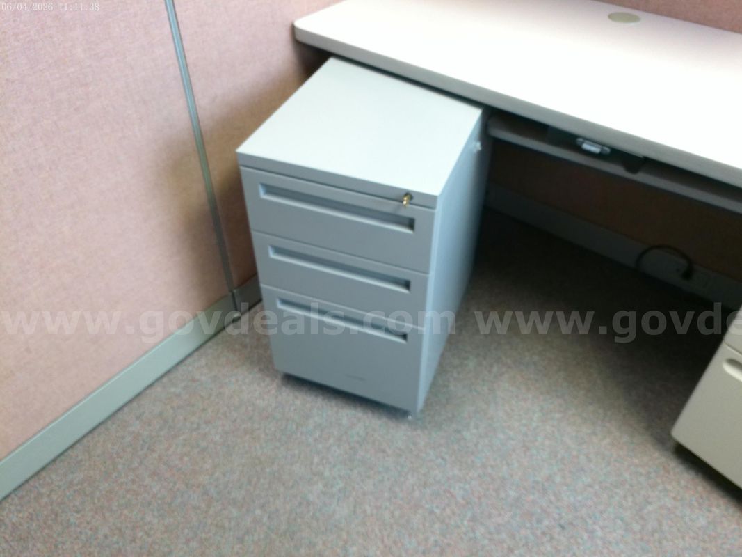 Bravo 3 Drawer Small Roller File Cabinets