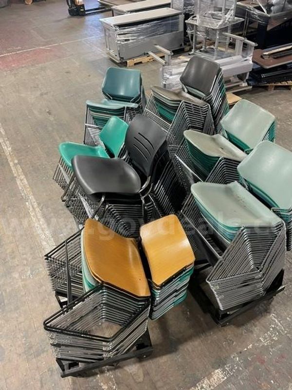 One Lot of Stacking Chairs