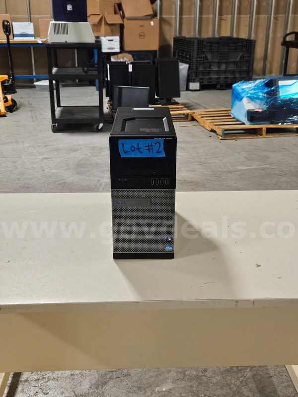Lot #2 - 20 Dell PC Desktops *NO Hard drives*