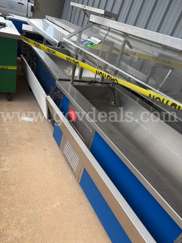 (2) Cold Bars & (2) Misc. Tables