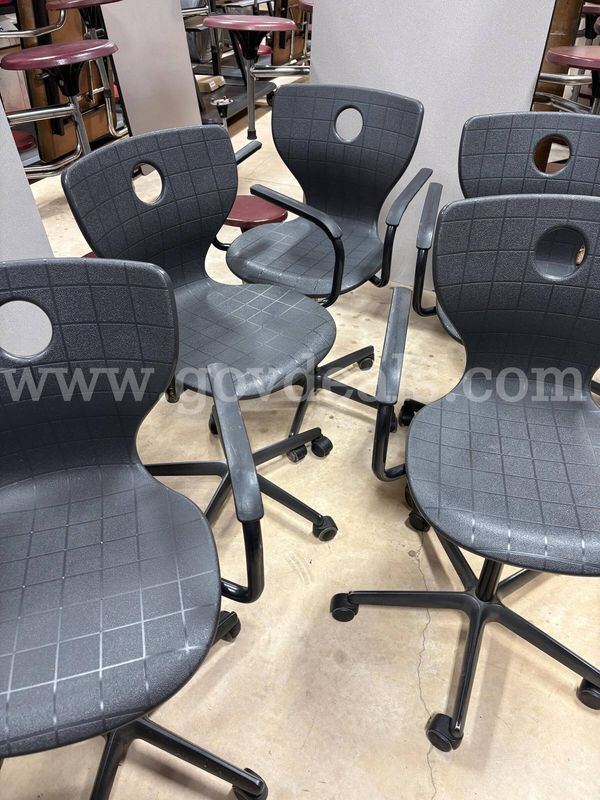 (15) Black Chairs