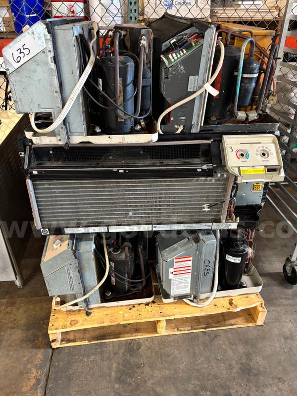 6 each Scrap Thruwall Units