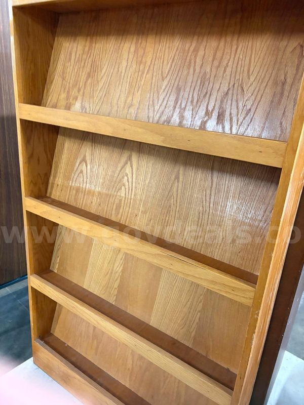 Magazine Rack 6’H x 3’W x 9”D