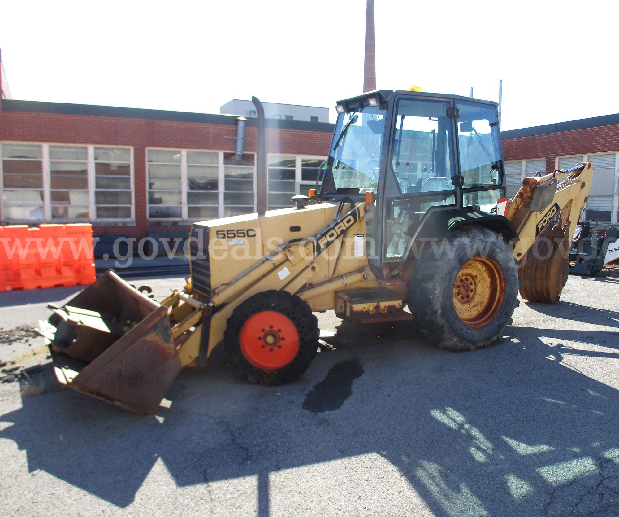 1989 Ford 555C Backhoe