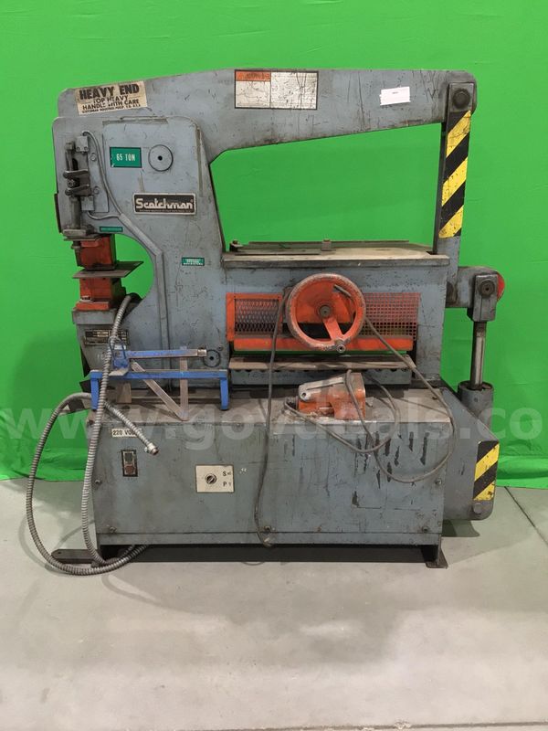 Scotchman Iron Worker Machine
