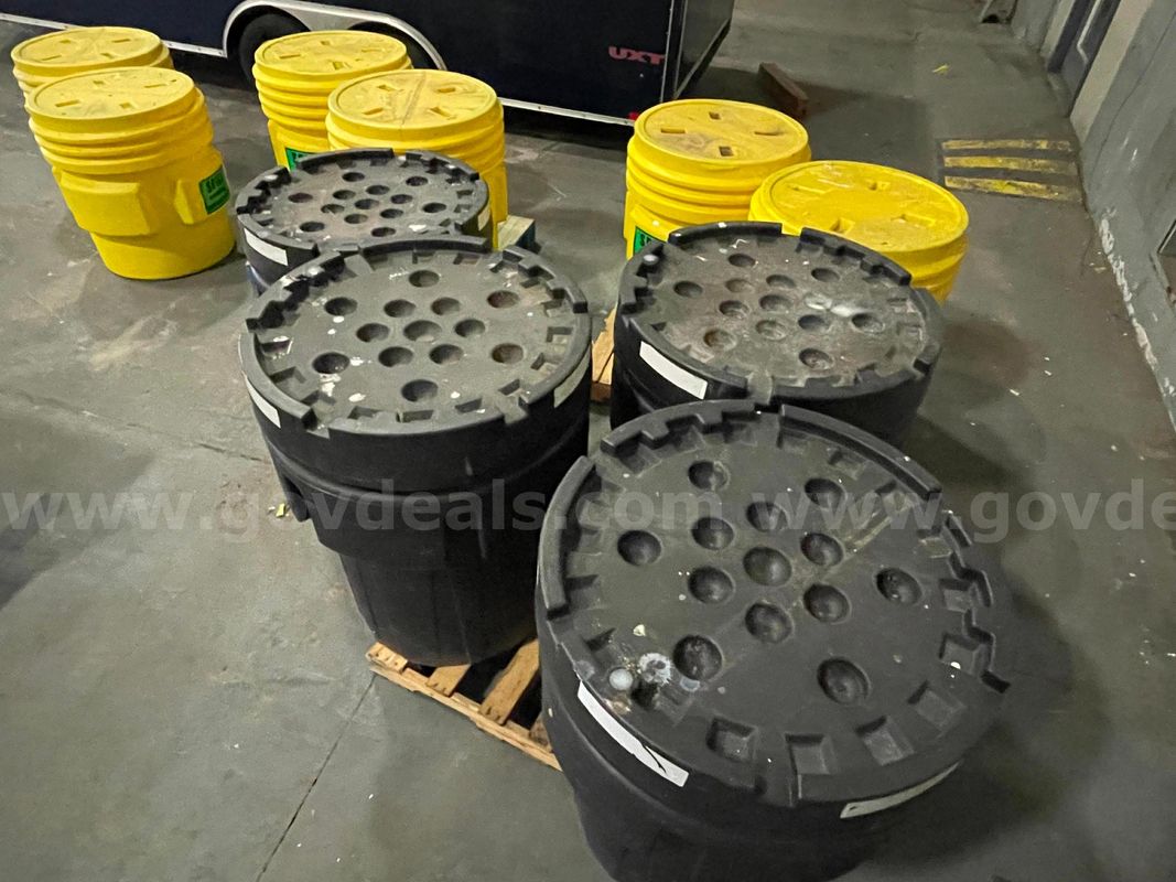 Lot of (10) Drum Overpacks/ Spill Kits