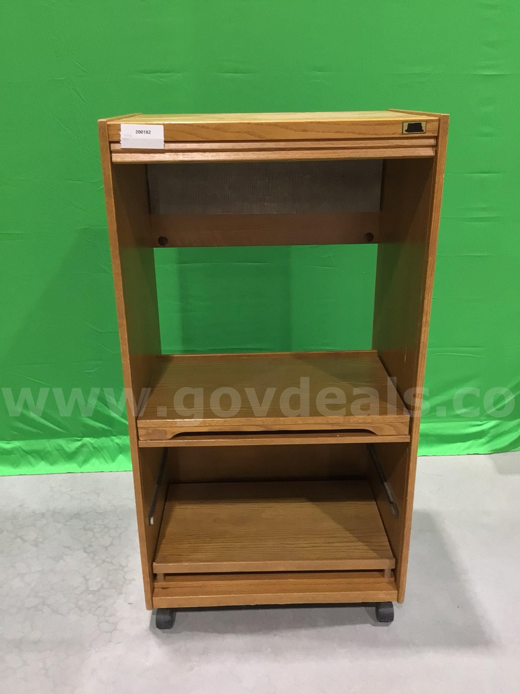 Two-Tier Storage Cabinet