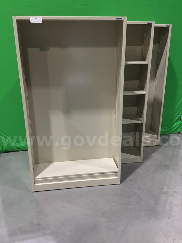 Lot of (3) Shelving Units
